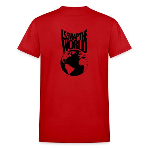 LS Swap the World (Front & Back) - Heavyweight Unisex T-Shirt by Gildan
