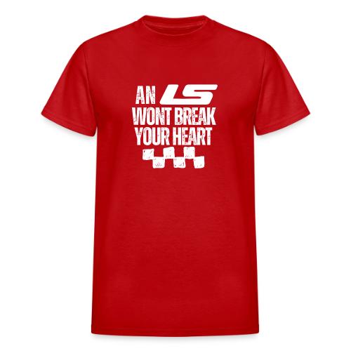 AN LS WONT BREAK YOUR HEART - Heavyweight Unisex T-Shirt by Gildan