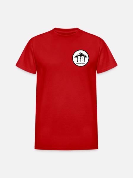 Keep My Commandments - Heavyweight Unisex T-Shirt by Gildan - red