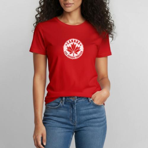 Canada Party Shirt — Maple Leaf - Heavyweight Unisex T-Shirt by Gildan