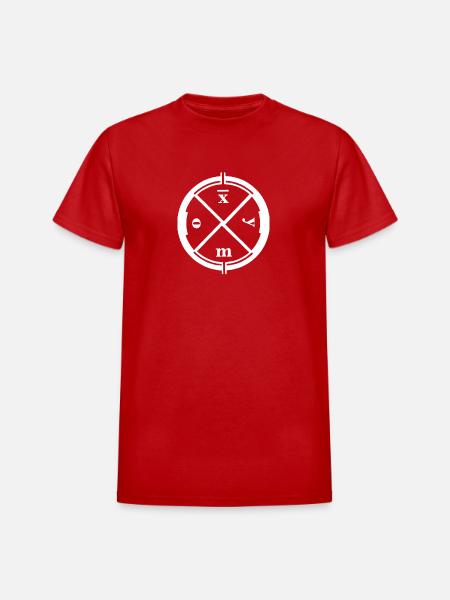 CLAN OF XYMOX - Heavyweight Unisex T-Shirt by Gildan - red