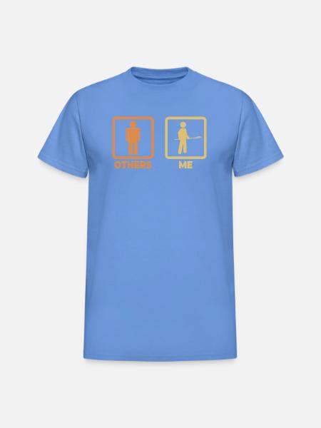 Me as a Baker - Heavyweight Unisex T-Shirt by Gildan - carolina blue