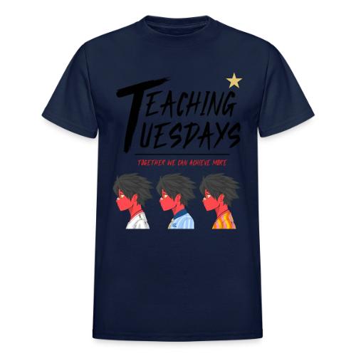 Teaching Tuesday & Ground Game Strong Dark - Heavyweight Unisex T-Shirt by Gildan