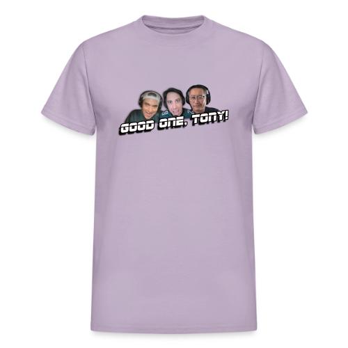 GOOD ONE, TONY! (with Fusco Show back) - Heavyweight Unisex T-Shirt by Gildan