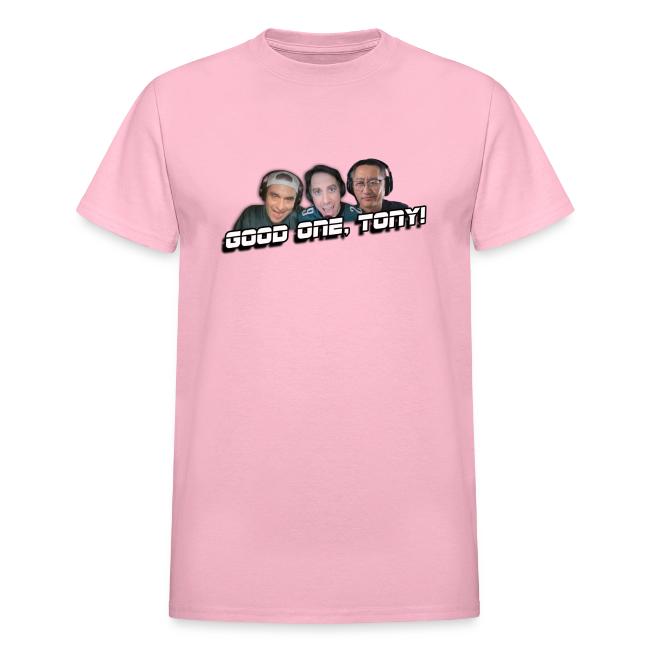 GOOD ONE, TONY! (with Fusco Show back)