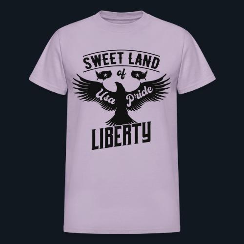 Sweet land of USA Pride Liberty - Heavyweight Unisex T-Shirt by Gildan