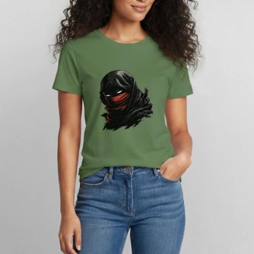 Shadowflame Ninja - Heavyweight Unisex T-Shirt by Gildan