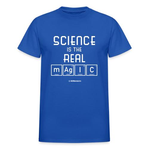 Science Is the Real Magic - Heavyweight Unisex T-Shirt by Gildan