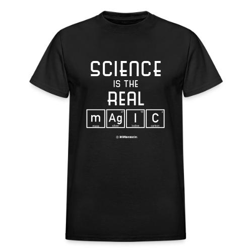 Science Is the Real Magic - Heavyweight Unisex T-Shirt by Gildan