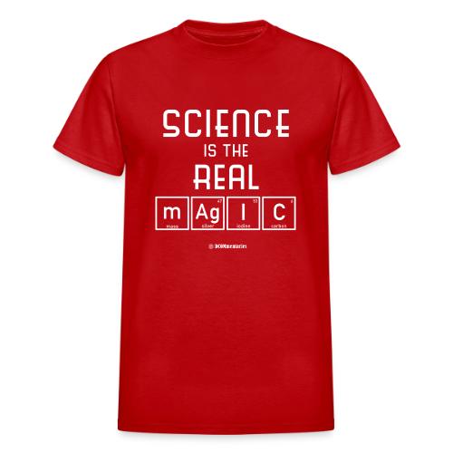 Science Is the Real Magic - Heavyweight Unisex T-Shirt by Gildan