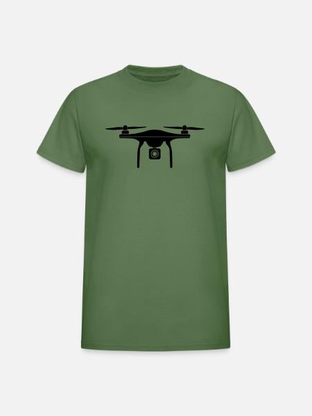Drone - Heavyweight Unisex T-Shirt by Gildan - military green