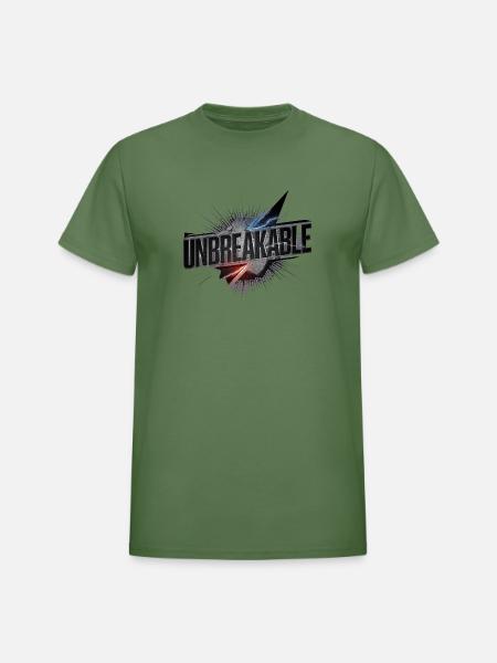 unbreak able - Heavyweight Unisex T-Shirt by Gildan - military green