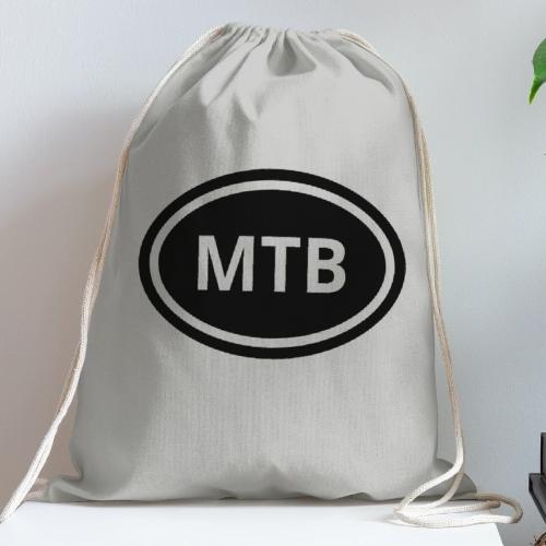 MTB Oval Logo - Cotton Drawstring Bag