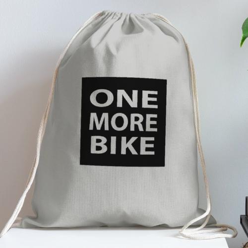 One More Bike - Cotton Drawstring Bag