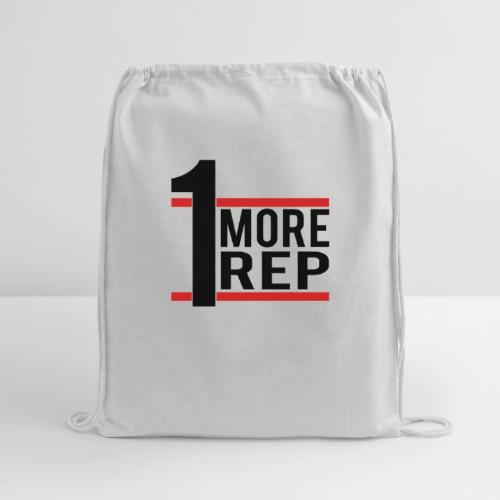 1 More Rep - Cotton Drawstring Bag