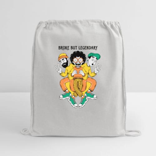 Legendary Broke Crew Retro - Cotton Drawstring Bag