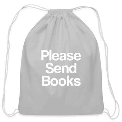 Please Send Books - Cotton Drawstring Bag