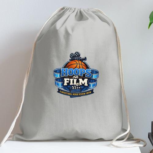 Hoops on Film - Cotton Drawstring Bag