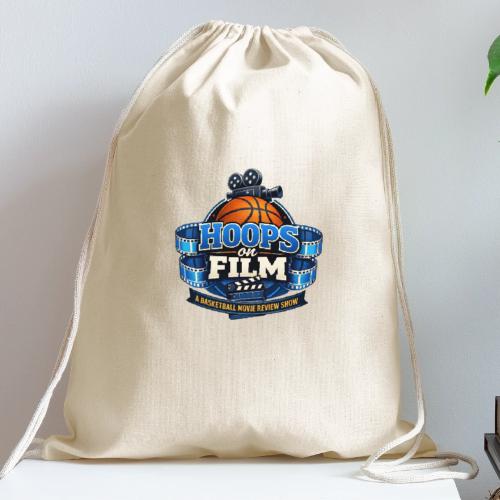 Hoops on Film - Cotton Drawstring Bag