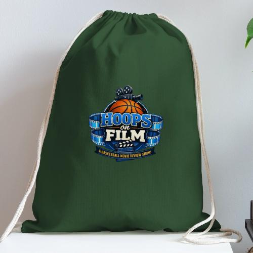 Hoops on Film - Cotton Drawstring Bag