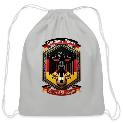 Germany Eagle Power T-Shirt, Flag Pride Gift - Cotton Drawstring Bag