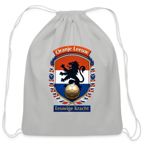 Netherlands Lion Premium T-Shirt, Dutch Flag Gift - Cotton Drawstring Bag