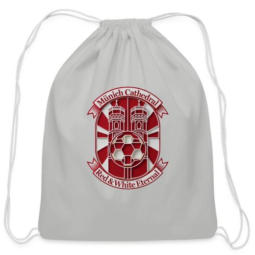 Munich Cathedral T Shirt, German Football Fan Gift - Cotton Drawstring Bag