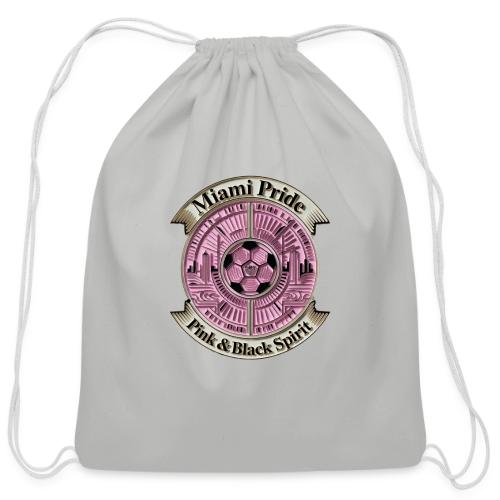 Miami Pride T Shirt, Soccer City Pride Gift - Cotton Drawstring Bag