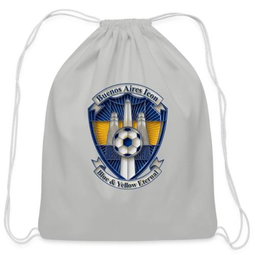 Buenos Aires Icon T Shirt, Soccer City Pride Gift - Cotton Drawstring Bag