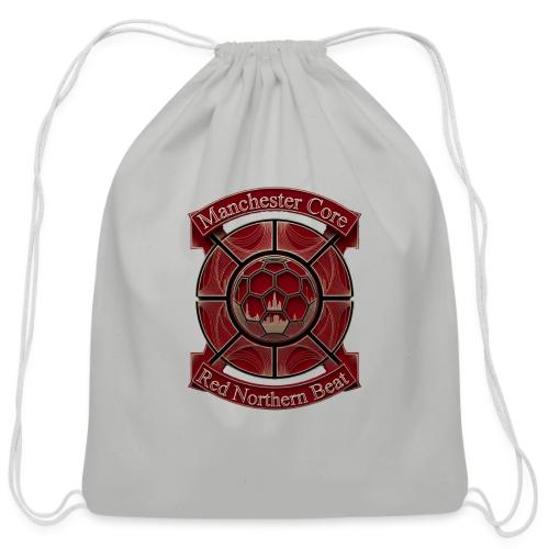 Manchester Is Red T Shirt, Soccer City Pride Gift - Cotton Drawstring Bag