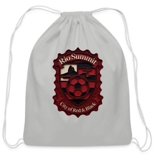 Flamengo Scarlet Summit T-Shirt, Football Gift - Cotton Drawstring Bag