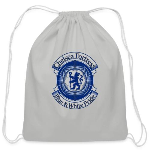 Chelsea Fortress T Shirt, Soccer City Pride Gift - Cotton Drawstring Bag