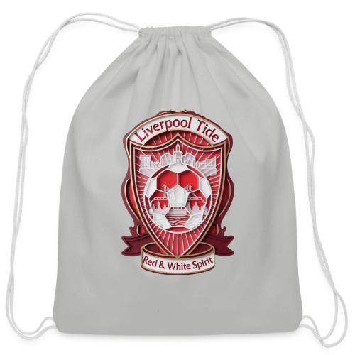Liverpool Tide T Shirt, Soccer City Pride Gift - Cotton Drawstring Bag