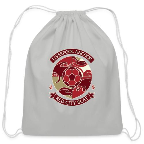 Liverpool Anchor T Shirt, Soccer City Pride Gift - Cotton Drawstring Bag