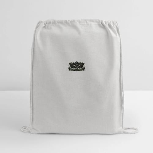 Lovely Grizzly logo - Cotton Drawstring Bag