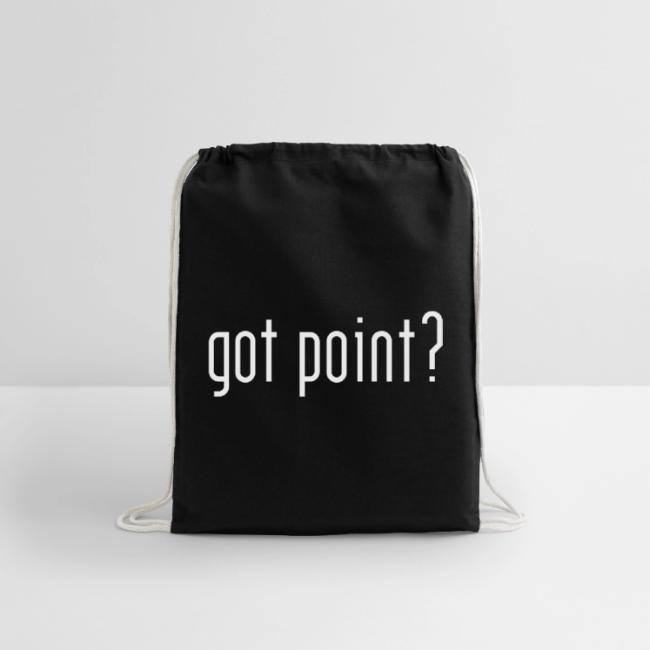 Got Point? (lower case)