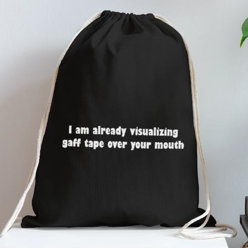 Gaff Tape - Cotton Drawstring Bag