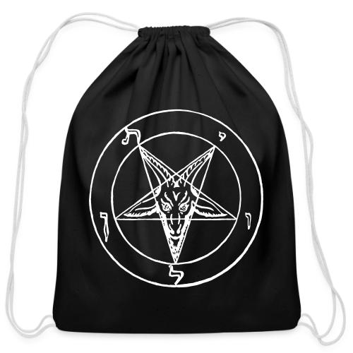 Maurice Bessy's Sigil of Baphomet - Cotton Drawstring Bag