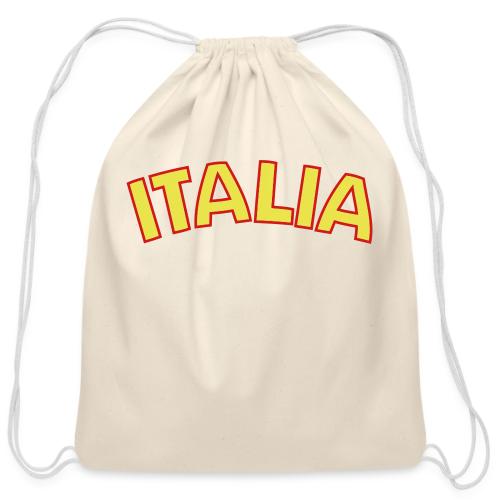 italia_2_color - Cotton Drawstring Bag
