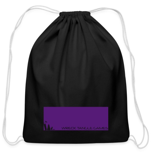 Wreck Tangle Games - Logo - Cotton Drawstring Bag
