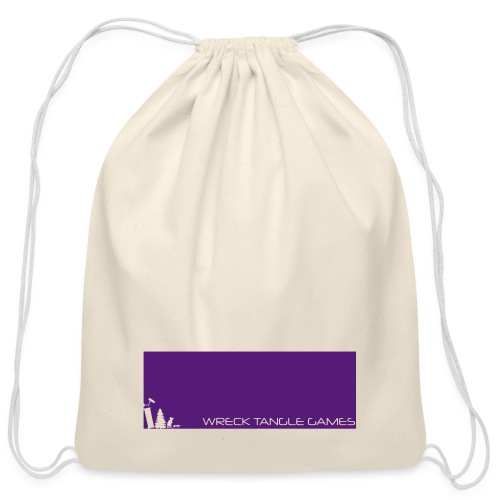 Wreck Tangle Games - Logo - Cotton Drawstring Bag