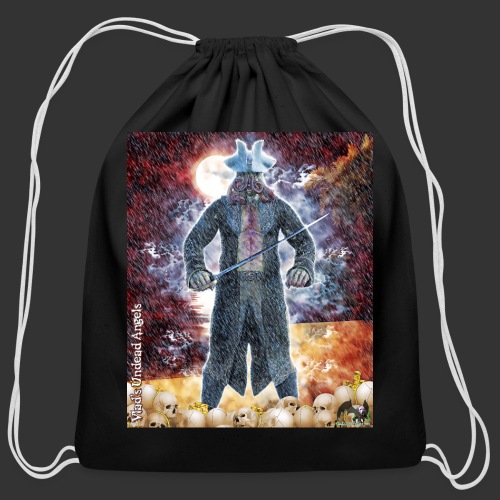 Undead Angels Pirate Captain Kutulu F001 Toon - Cotton Drawstring Bag