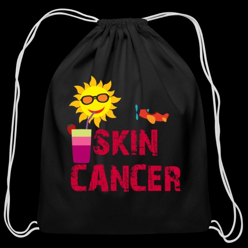 SKIN CANCER AWARENESS - Cotton Drawstring Bag