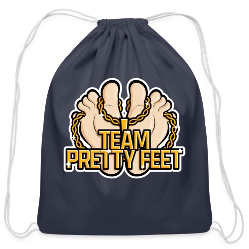 Team Pretty Feet™ Gold Chain - Cotton Drawstring Bag