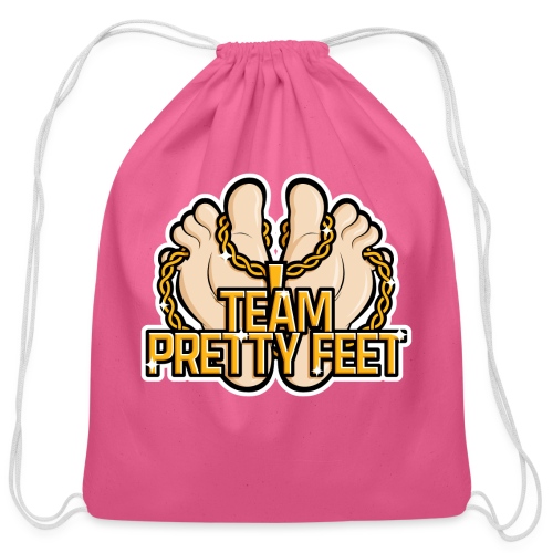 Team Pretty Feet™ Gold Chain - Cotton Drawstring Bag