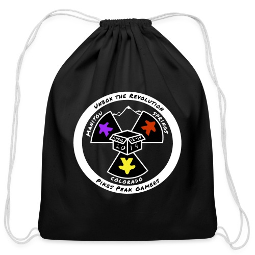 Pikes Peak Gamers Convention 2019 - Accessories - Cotton Drawstring Bag