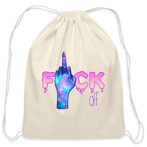 F*ck Off - Cotton Drawstring Bag
