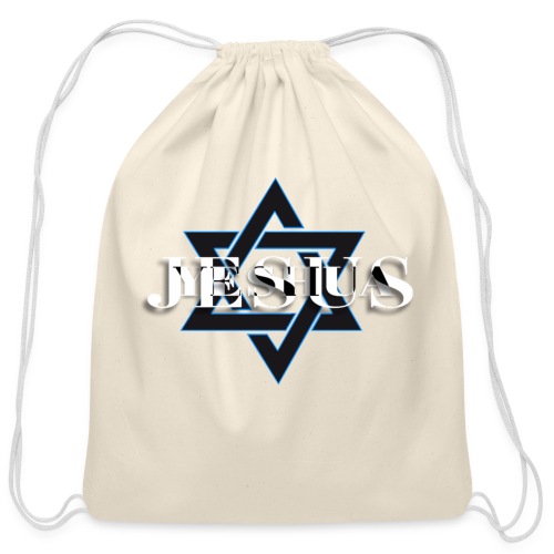 Jesus Yeshua is our Star - Cotton Drawstring Bag