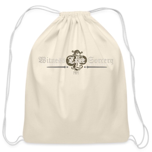 Witness True Sorcery Logo - Cotton Drawstring Bag