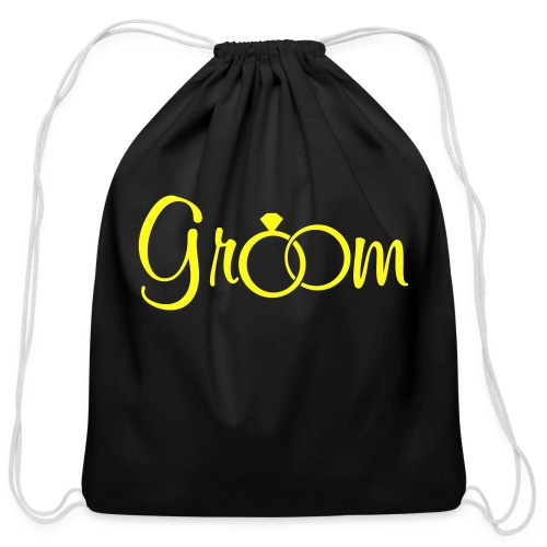 Groom - Weddings - Cotton Drawstring Bag